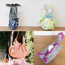 風呂敷の自由な包み方